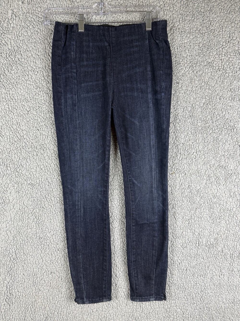 Pilcro and the Letterpress Anthropologie High Rise Denim Leggings Dark 27P